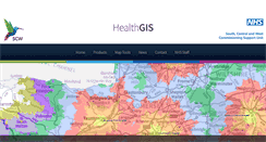 Desktop Screenshot of healthgis.nhs.uk